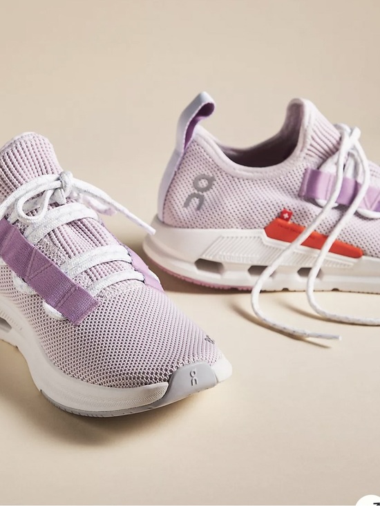 On Clouds Shoes - On Cloudeasy Running Lilac Mesh Athletic Sneakers